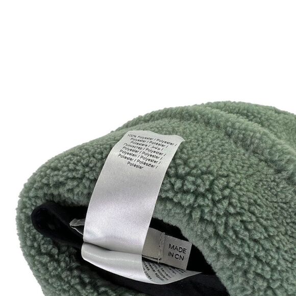 ICHI Denmark Sage Green Fleece Bucket Hat O/S main image 9